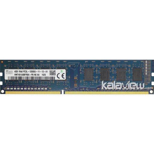 رم کامپیوتر اس کی هاینیکس 4GB مدل DDR3L باس 1600MHZ-12800 کره HMT451U6BFR8A-PB N0 AA 526 تایمینگ CL11